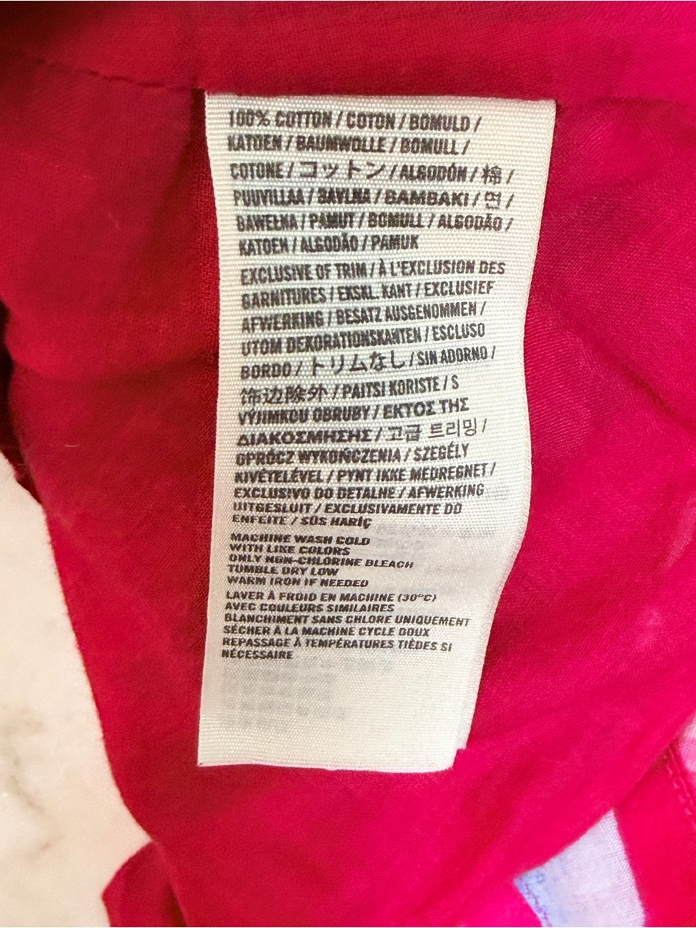 Hollister Fuschia Pink Floral Cotton Lined Summer Dress Sz M - Picture 13 of 13